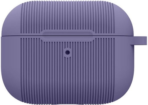 Чехол Bakeey силиконовый для хранения наушников Apple Airpods Pro 2019, фиолетовый фото