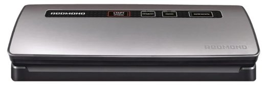 Вакуумный упаковщик Redmond RVS-M021 250Вт серебристый/черный фото