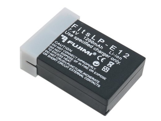 Аккумулятор Fujimi LP-E12 для EOS M, EOS 100 фото