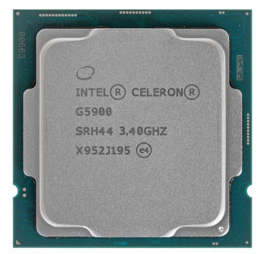 Процессор Intel Original Celeron G5900 Soc-1200 (CM8070104292110S RH44) (3.4GHz/iUHDG610) OEM фото