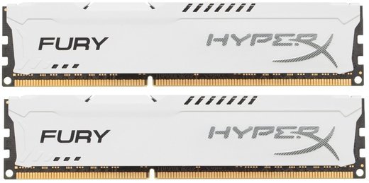 Память оперативная DDR3 8Gb (2x4Gb) Kingston HyperX Fury 1866MHz CL10 (HX318C10FWK2/8) фото