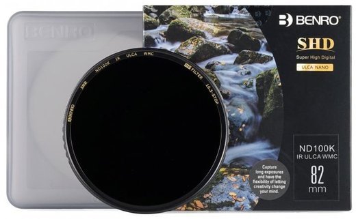 Нейтрально-серый фильтр Benro SHD ND100K IR ULCA WMC 82 мм фото