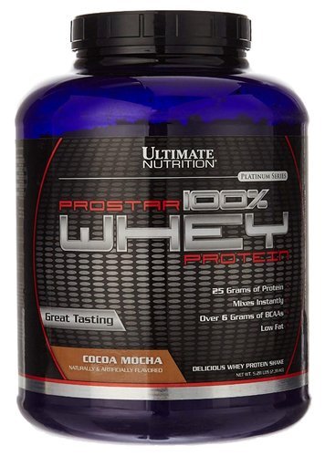 Протеин Ultimate Nutrition Prostar 100% Whey Protein (2390 г) какао и мокко фото
