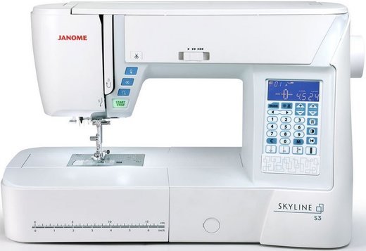 Швейная машина Janome SKYLINE S3 белый фото