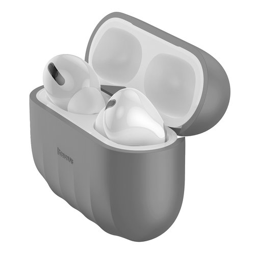 Чехол Baseus для хранения наушников Apple Airpods 3 / Airpods Pro, серый фото