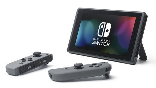 Игровая приставка Nintendo Switch, серый фото