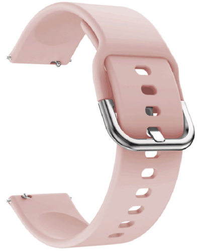 Силиконовый ремешок для часов Bakeey для Xaiomi, розовый 22 мм фото