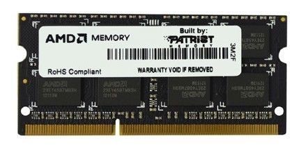 Память оперативная DDR3 SO-DIMM 8Gb AMD 1600MHz CL11 (R538G1601S2S-UO) OEM фото