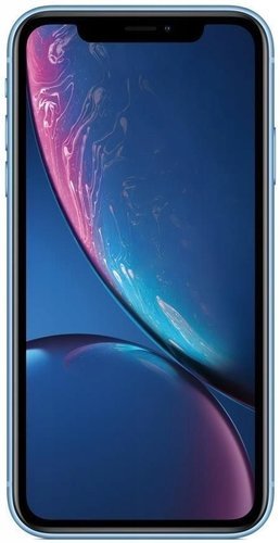 Смартфон Apple iPhone XR 64GB Голубой A2105 (MRYA2RU/A) фото