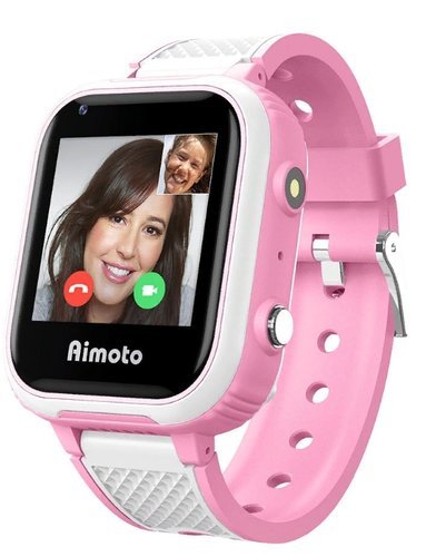 Детские умные часы Кнопка жизни AIMOTO PRO INDIGO 4G, розовый фото