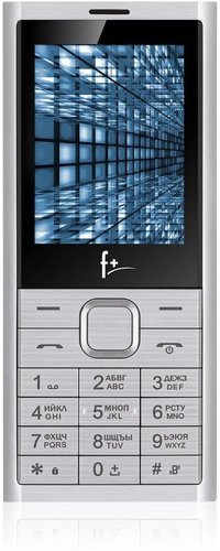 Мобильный телефон F+ B280 Серебристый фото
