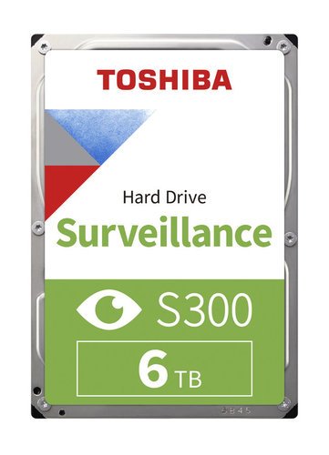 Жесткий диск HDD 3.5" Toshiba S300 Surveillance 6Tb (HDWT860UZSVA) фото