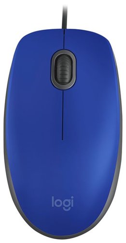 Мышь Logitech M110 Silent, синий фото