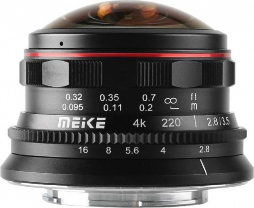 Объектив Meike 3.5mm f/2.8 Ultra Wide Angle для MFT фото