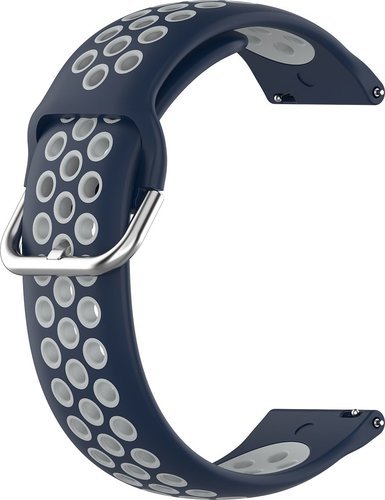 Силиконовый ремешок Bakeey для часов Samsung Galaxy Watch 3, 22 мм, темно-синий фото