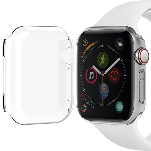 Прозрачный чехол для часов Apple Watch Series 4 44 мм, белый фото