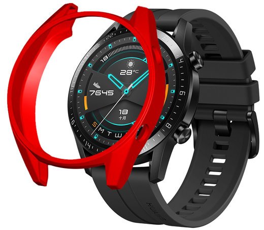 Силиконовая накладка Bakeey для часов Huawei Watch GT 46mm/Huawei Watch GT 2 46mm, красный фото