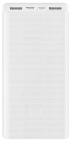 Внешний аккумулятор Xiaomi Mi Power Bank 3 20000 mah (PLM18ZM) VXN4258CN белый фото