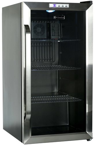 Холодильный шкаф витринного типа GEMLUX GL-BC88WD черный фото