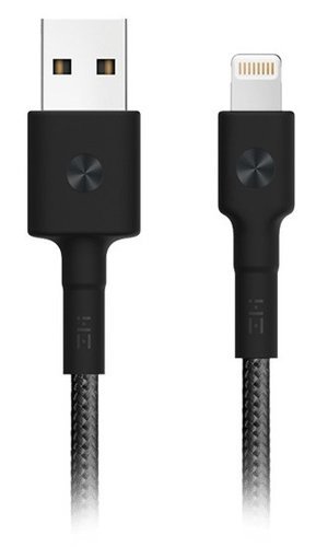 Кабель ZMI MFi USB/Lightning 100 см (AL803/AL805) черный фото