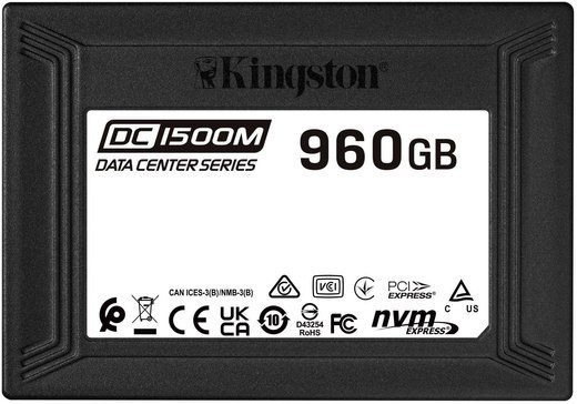 Жесткий диск SSD 2.5" Kingston DC1500M960Gb (SEDC1500M/960G) фото