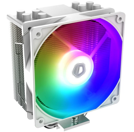 Кулер для процессора ID-Cooling SE-214-XT ARGB, белый фото