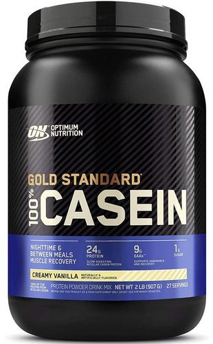 Протеин Optimum Nutrition 100% Casein Gold Standard 907 г кремовая ваниль фото