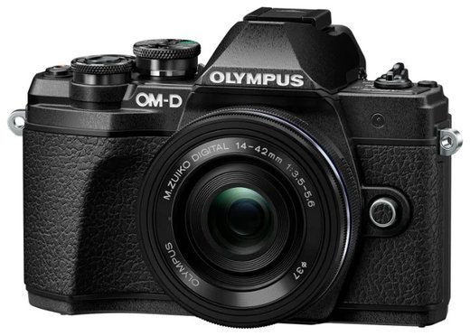 Фотоаппарат Olympus OM-D E-M10 III kit 14-42 EZmm f/3.5-5.6, черный фото
