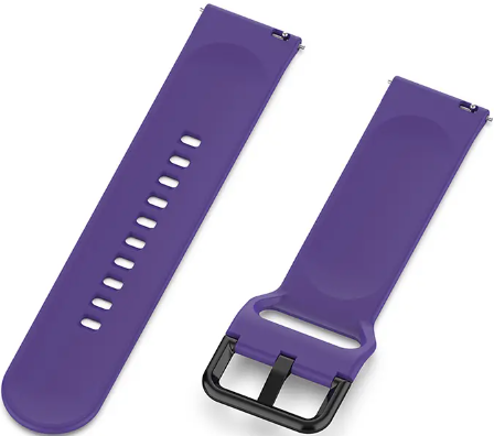 Силиконовый ремешок для часов Small One для Huami Amazfit GTS, фиолетовый, 20 мм фото