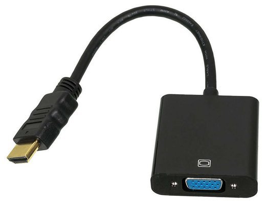 Адаптер Hama HDMI (m) - VGA (f) 0,1м. Gold фото