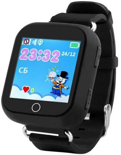 Детские умные часы Smart Baby Watch GW200s, черный фото