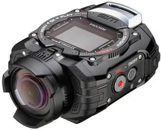 Экшн камера Ricoh WG-M2, черный фото