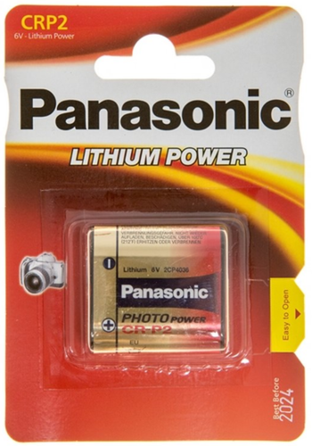 Батарейки Panasonic CR-P2L/1BP цилиндрические литиевые Lithium Power в блистере 1шт фото