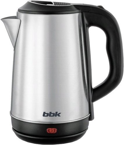 Чайник электрический BBK EK2002S нержавеющая сталь/черный фото
