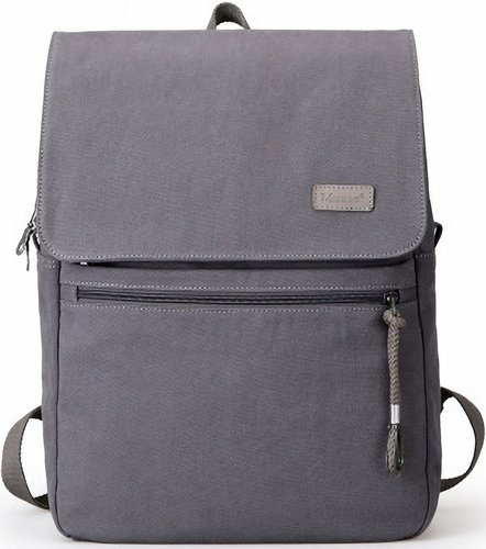 Рюкзак Muzee для ноутбука 15.6", водонепроницаемый, серый фото