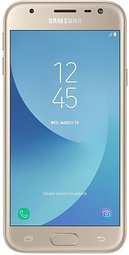 Смартфон Samsung (J330F) Galaxy J3 (2017) Gold фото