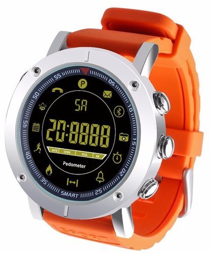 Умные часы Bakeey EX19, 1.21", оранжевый фото