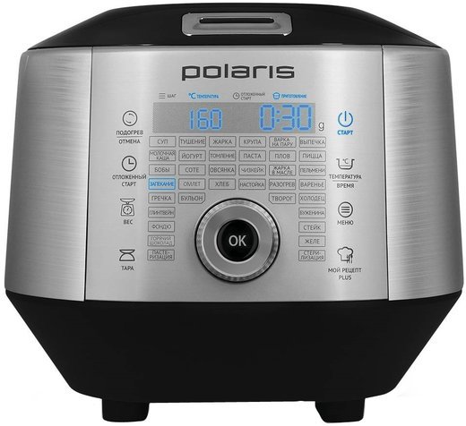 Мультиварка Polaris EVO 0445DS 4л 850Вт серебристый фото