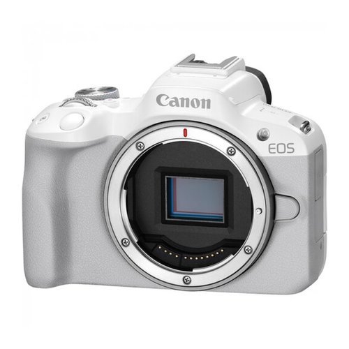 Беззеркальный фотоаппарат Canon EOS R50 Body белый фото