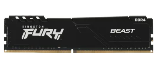 Память оперативная DDR4 16Gb Kingston Fury Beast Black 3200MHz (KF432C16BB/16) фото