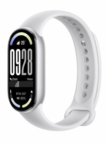 Фитнес браслет Xiaomi Mi Smart Band 10, серебристый фото