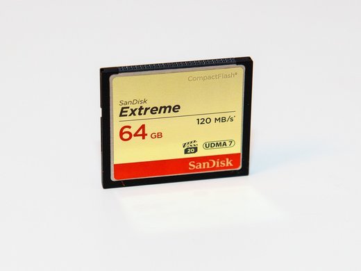 Карта памяти SanDisk CompactFlash Extreme (120/85MB/s) 64GB фото