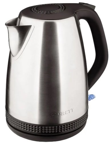Чайник Scarlett SC-EK21S46 1.7л. 2200Вт серебристый/черный (нержавеющая сталь) фото