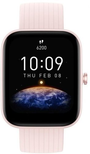 Умные часы Amazfit Bip 3 Pro, розовый фото