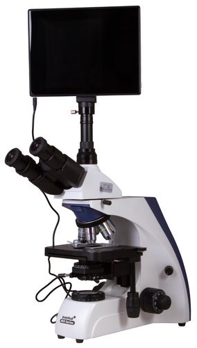 Микроскоп цифровой Levenhuk MED D30T LCD, тринокулярный фото