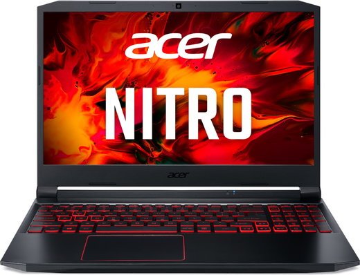 Ноутбук Acer Nitro 5 AN515-55-7230 (INTEL CORE I7 10750H/15.6"/1920x1080/12GB/512GB SSD/NVIDIA GeForce GTX 1650 4GB/Win 10 Home), черный фото
