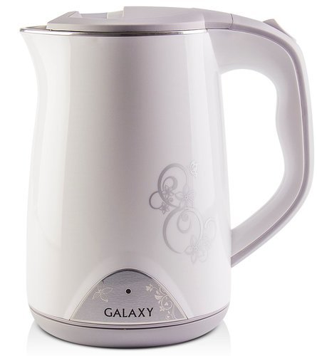 Чайник GALAXY GL0301 белый фото