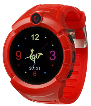 Детские умные часы Smart Baby Watch Q360, красные фото