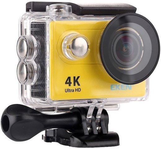 Экшн-камера EKEN H9R 4K Lightweight, желтый фото