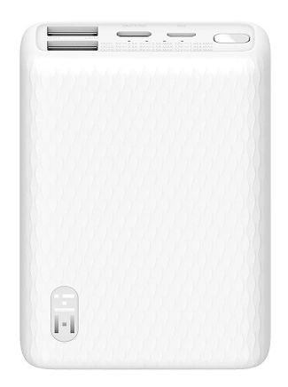 Внешний аккумулятор Xiaomi Mi Power Bank ZMI 10000 mah QB817 Mini Portable белый фото